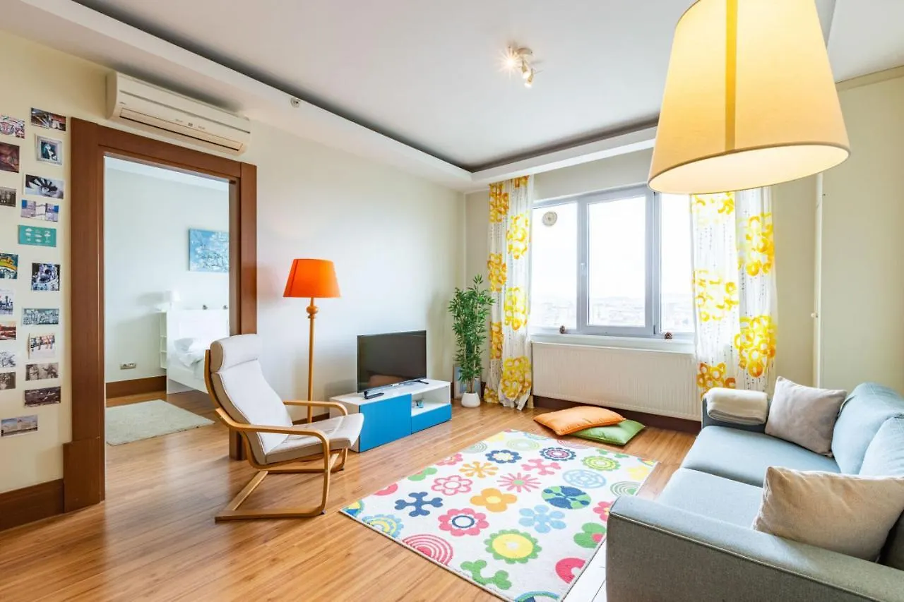 Vibrant Residance Flat With City View In Umraniye İstanbul